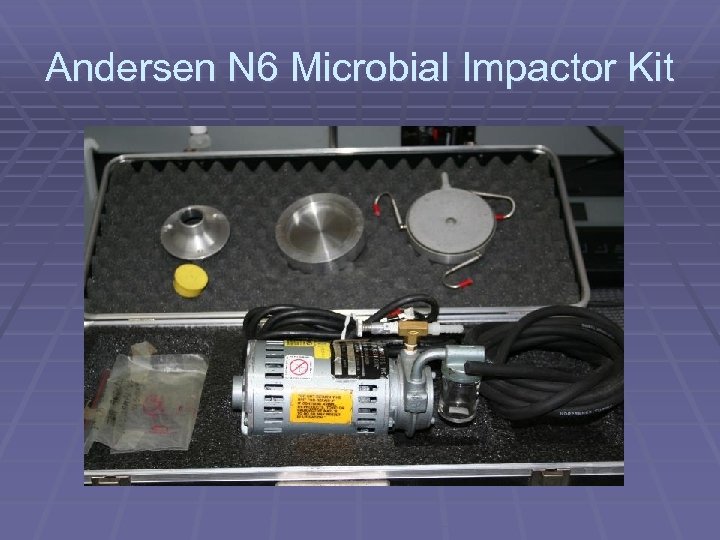 Andersen N 6 Microbial Impactor Kit 