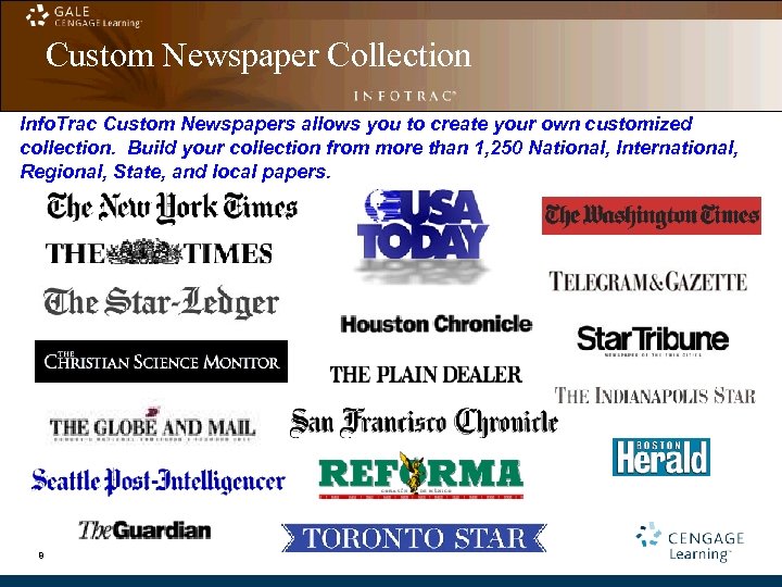 Custom Newspaper Collection Info. Trac Custom Newspapers allows you to create your own customized