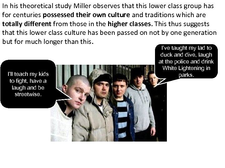 In his theoretical study Miller observes that this lower class group has for centuries