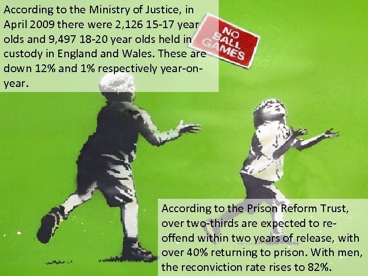 According to the Ministry of Justice, in April 2009 there were 2, 126 15