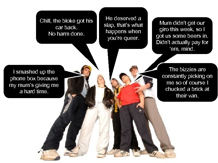 Chill, the bloke got his car back. No harm done. I smashed up the