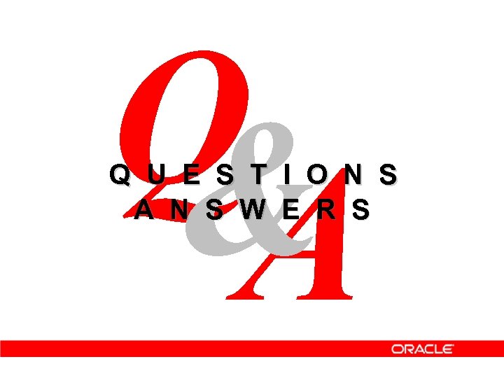 Q & A Q U E S T I O N S A N