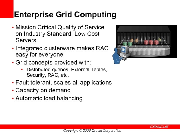 Enterprise Grid Computing • Mission Critical Quality of Service on Industry Standard, Low Cost