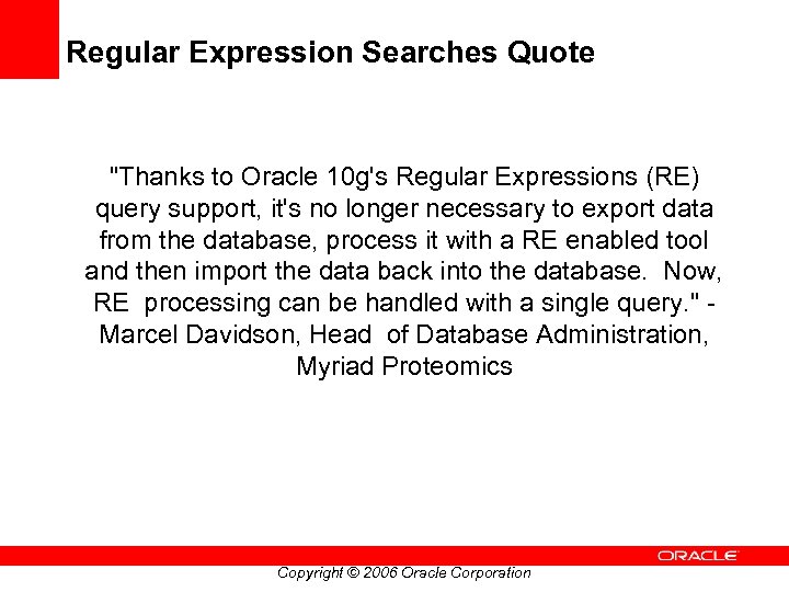Regular Expression Searches Quote 
