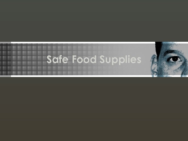 Safe Food Supplies 