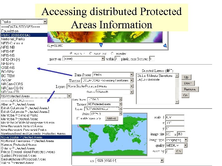 Accessing distributed Protected Areas Information (CISE/CCEA) 