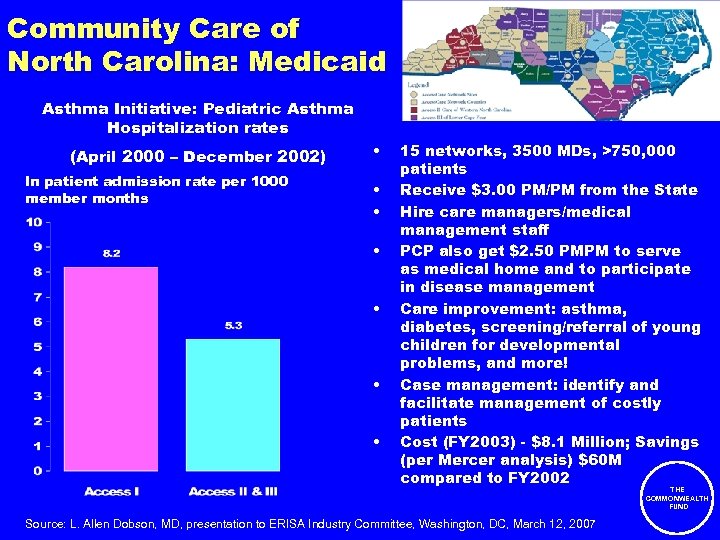 29 Community Care of North Carolina: Medicaid Asthma Initiative: Pediatric Asthma Hospitalization rates (April