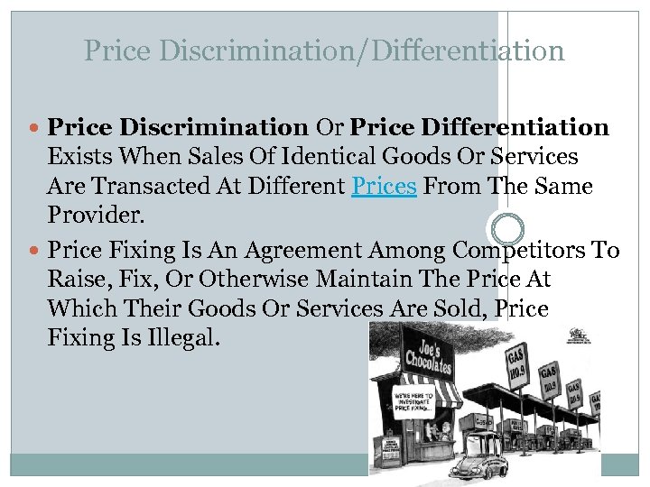 Price Discrimination/Differentiation Price Discrimination Or Price Differentiation Exists When Sales Of Identical Goods Or