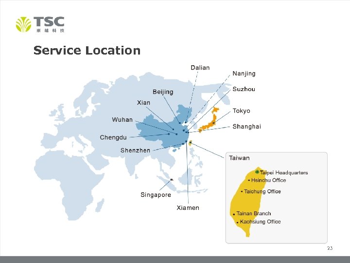 Service Location 23 23 