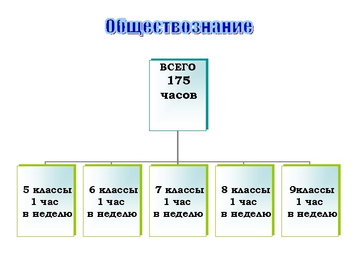 ВСЕГО 175 часов 5 классы 1 час в неделю 6 классы 1 час в