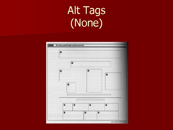 Alt Tags (None) 