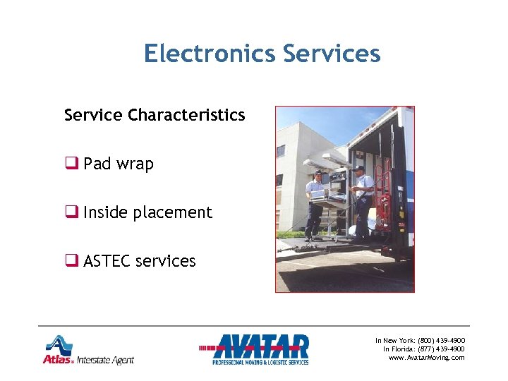 Electronics Service Characteristics q Pad wrap q Inside placement q ASTEC services In New