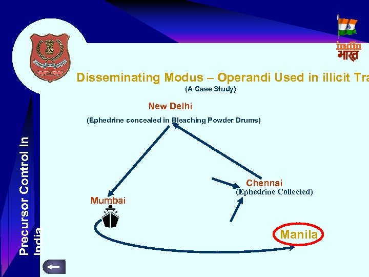 Disseminating Modus – Operandi Used in illicit Tra (A Case Study) New Delhi Precursor