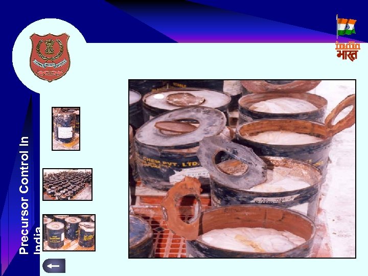 Precursor Control In India 