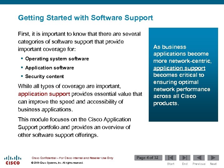 Getting Started with Software Support First, it is important to know that there are