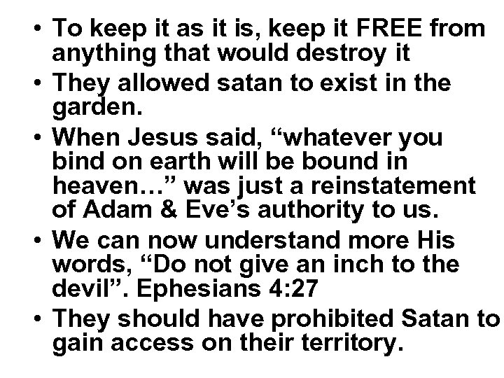  • To keep it as it is, keep it FREE from anything that