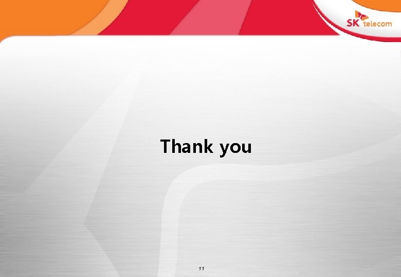 Thank you 11 