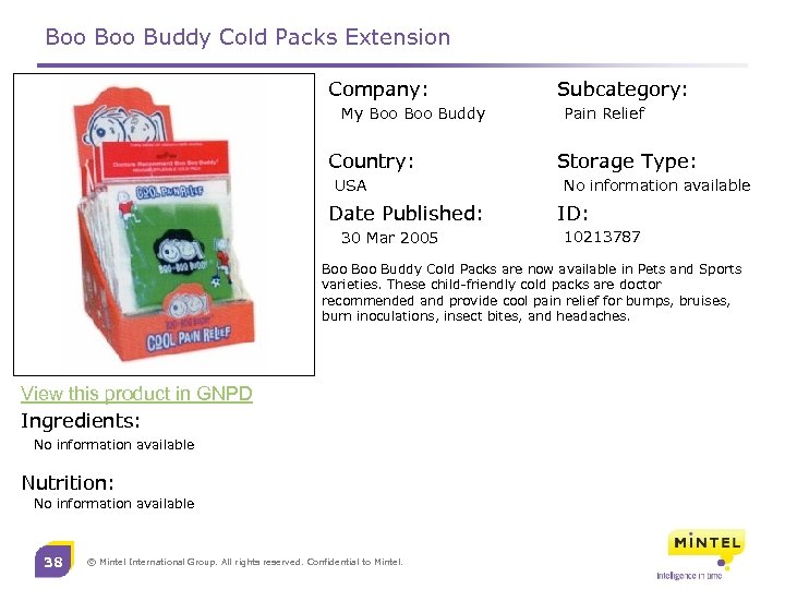 Boo Buddy Cold Packs Extension Company: My Boo Buddy Country: USA Date Published: 30