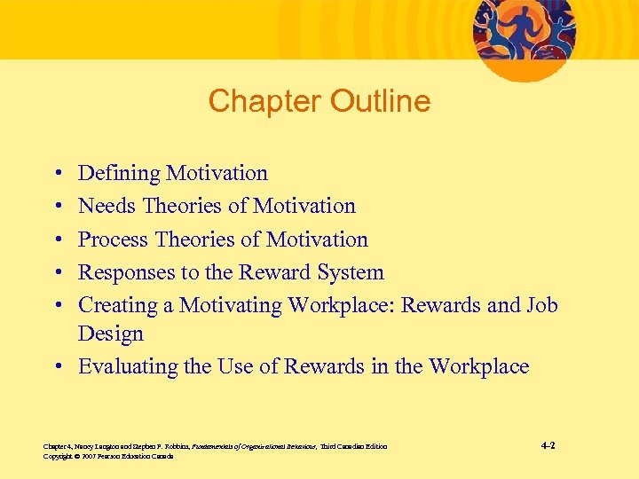 Chapter Outline • • • Defining Motivation Needs Theories of Motivation Process Theories of