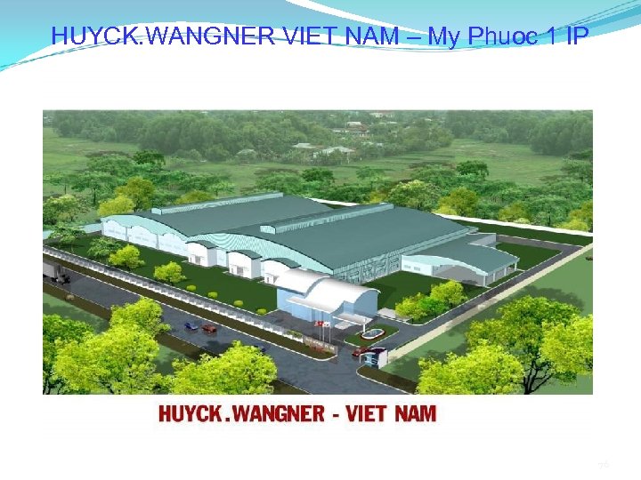 HUYCK. WANGNER VIET NAM – My Phuoc 1 IP 76 