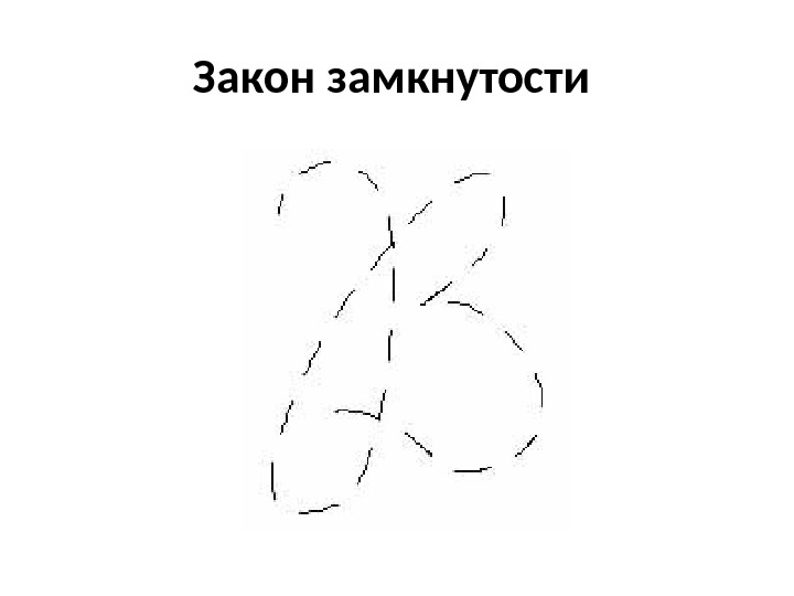 Закон замкнутости 