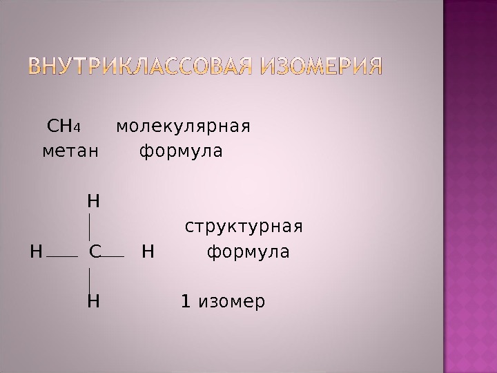   CH 4  молекулярная   метан  формула   