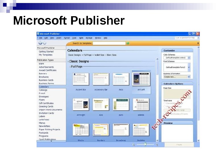 Microsoft Publisher 