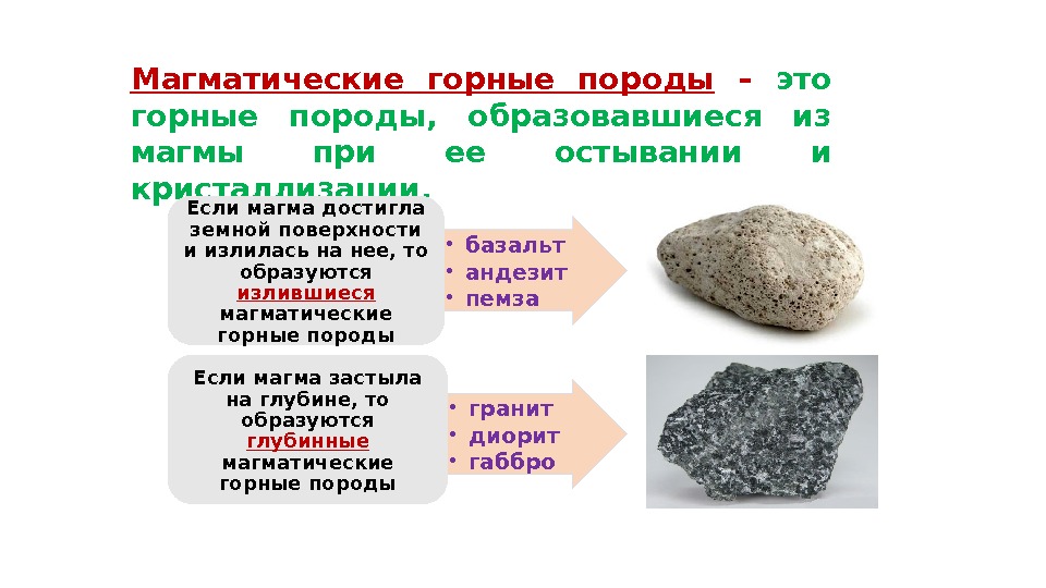 Горная порода минерал использование людьми таблица 5. Пемза это магматическая Горная порода. Магматические горные породы 5 кл. Из чего образуются магматические горные породы. Магматические горные породы и минералы.