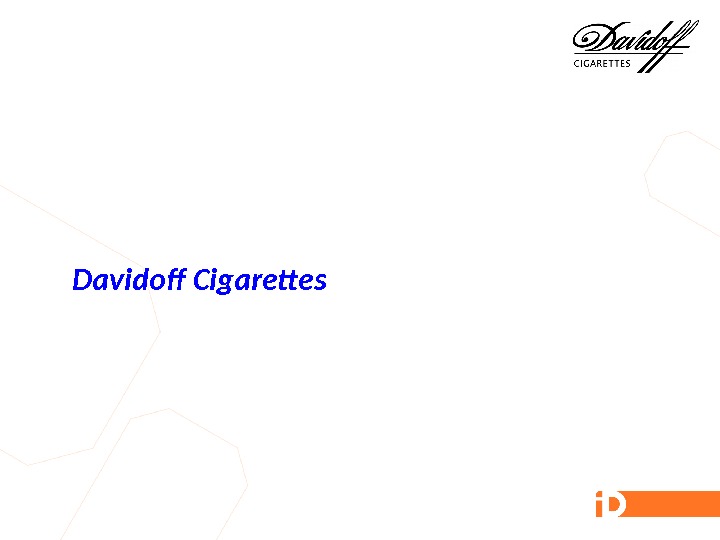 Davidof  Cigarettes 