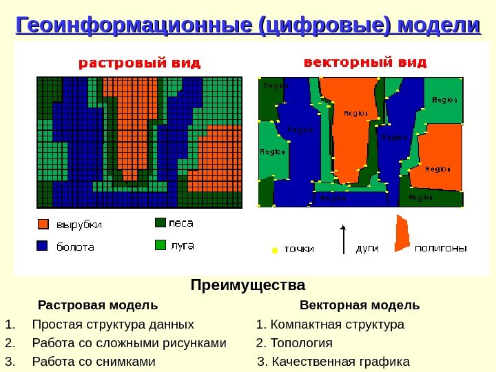 В геоинформационных системах процесс считывания изображения по регулярным линиям развертки