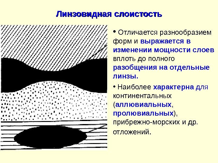 Линзовидные структура графическое изображение