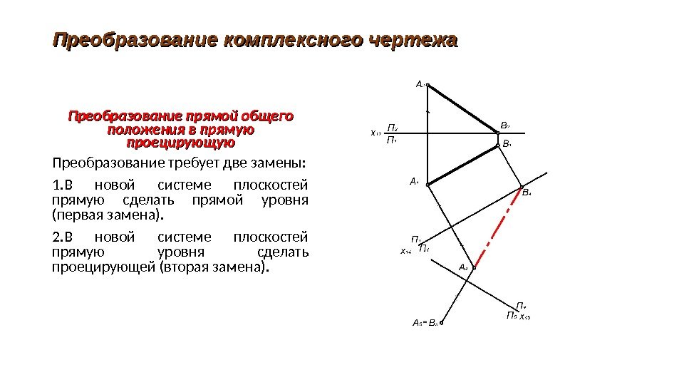 Чтение комплексного чертежа