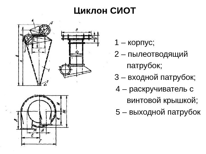 Сиот циклон схема