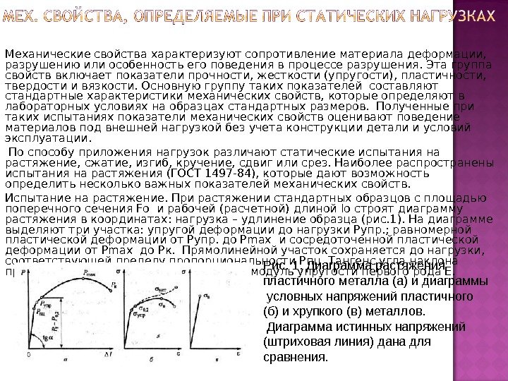 Максимальное напряжение которое выдерживает образец до разрушения называется пределом