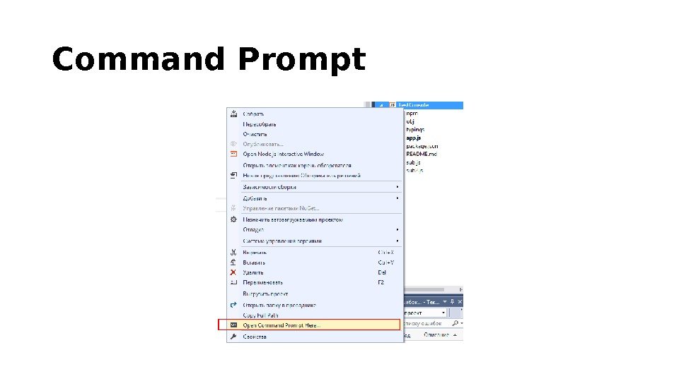 Command Prompt 
