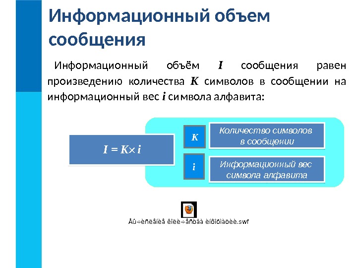 Информационный объем