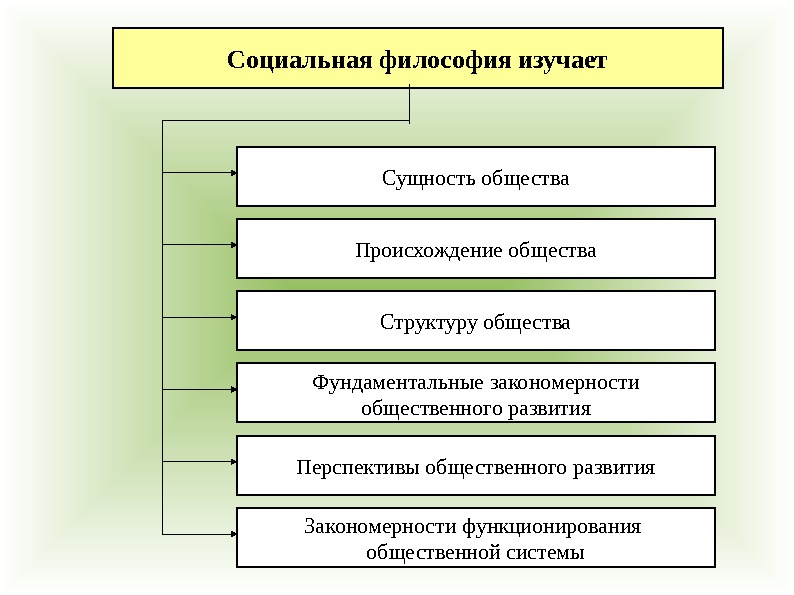 Социальная философия в схемах и таблицах