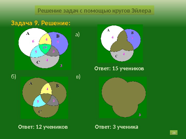 Задача 9. Решение:       а)    