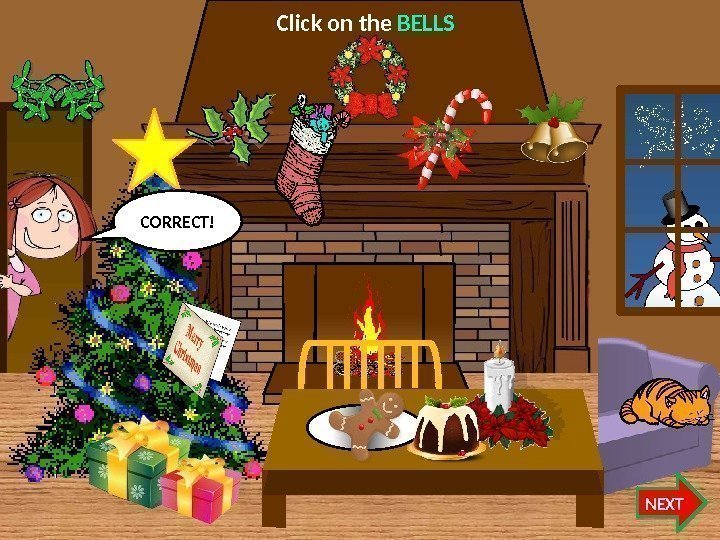 Click on the BELLS NEXTCORRECT!   07 