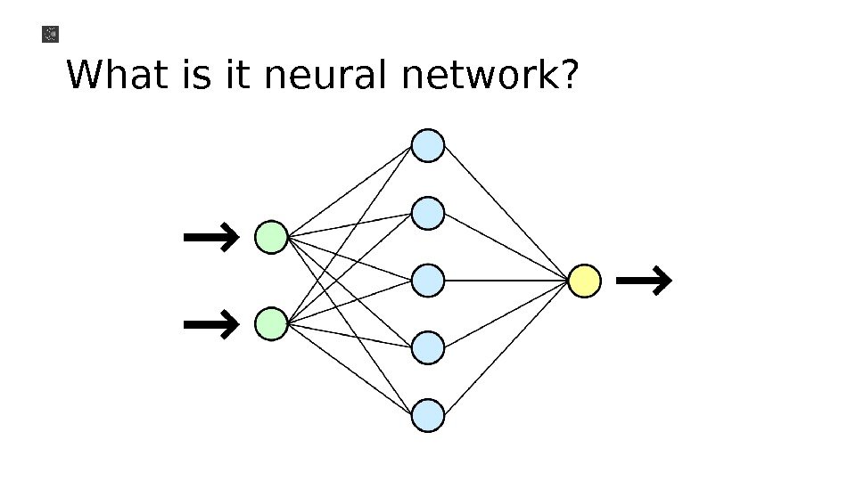 What is it neural network? 