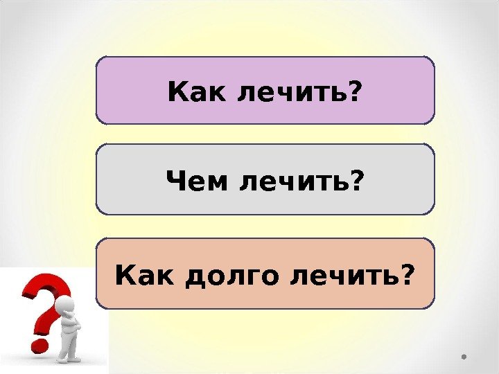 Как лечить? Чем лечить? Как долго лечить? 