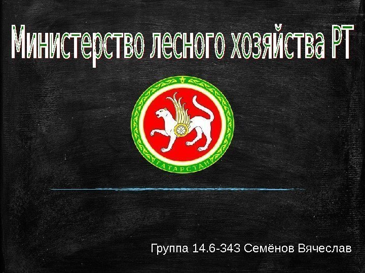 Группа 14. 6 -343 Семёнов Вячеслав 