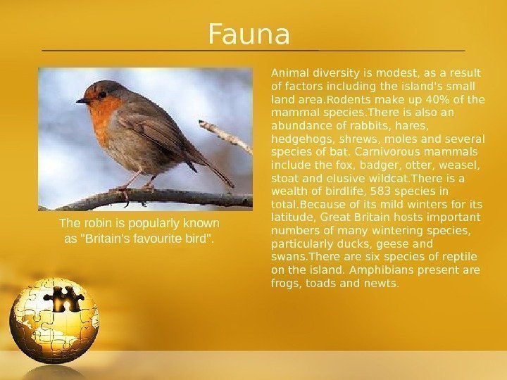Fauna Animal diversity is modest, as a result of factors including the island's small