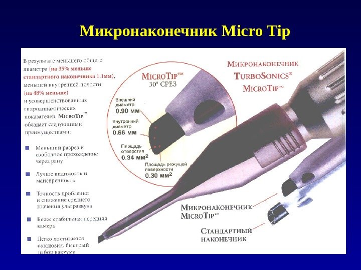 Микронаконечник Micro Tip 