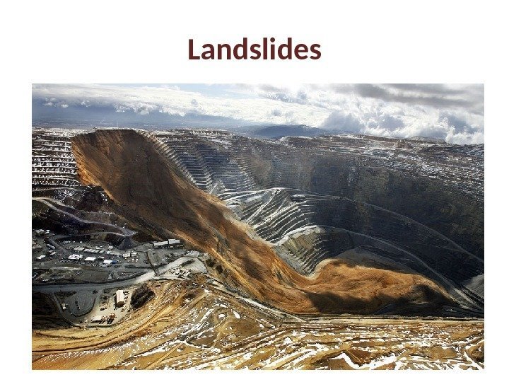 Landslides 