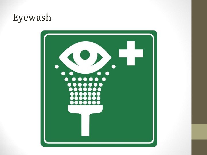 Eyewash 