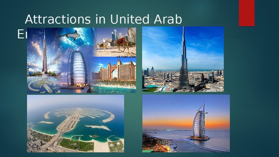   Attractions in United Arab Emirates  