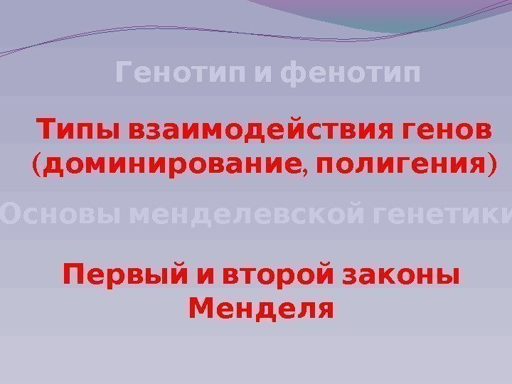 Полигения