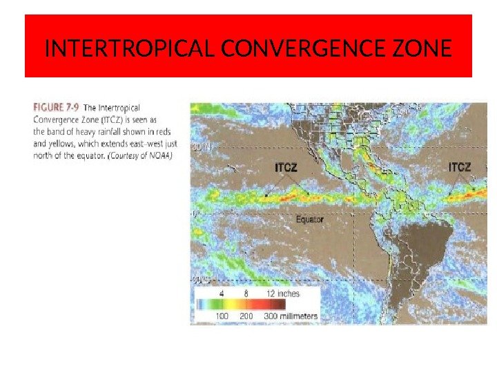 INTERTROPICAL CONVERGENCE ZONE 