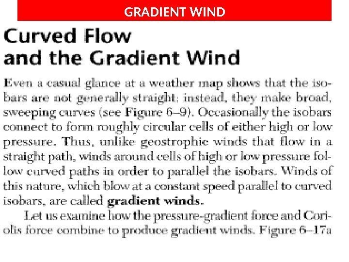 GRADIENT WIND 